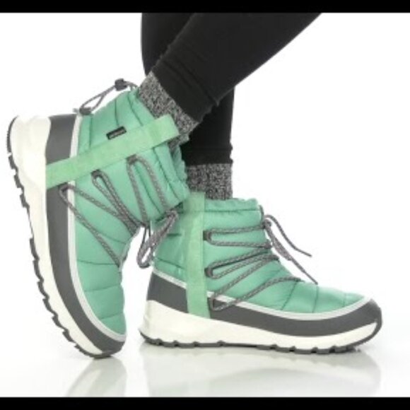 NEW The North Face ThermoBall® Lace-Up Boots - Waterproof, Insulated 1025 6s3 - Picture 1 of 7